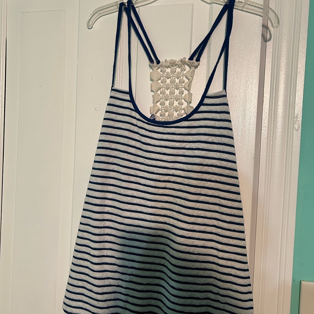 Banabee crochet back tank 1x